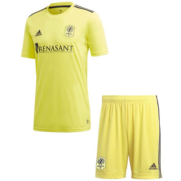 Camiseta Nashville Primera equipo Niños 2020-21 Amarillo